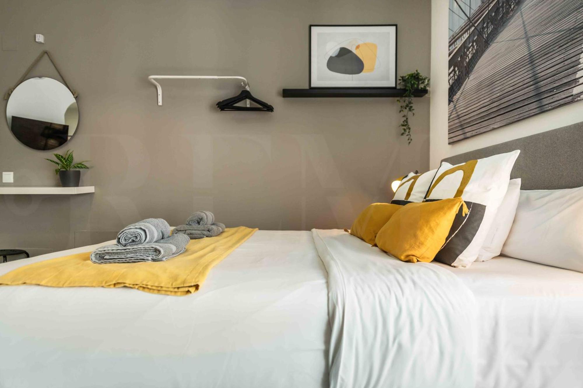 Modern Studio With Private Rooftop Terrace By Rems Malaga Ngoại thất bức ảnh